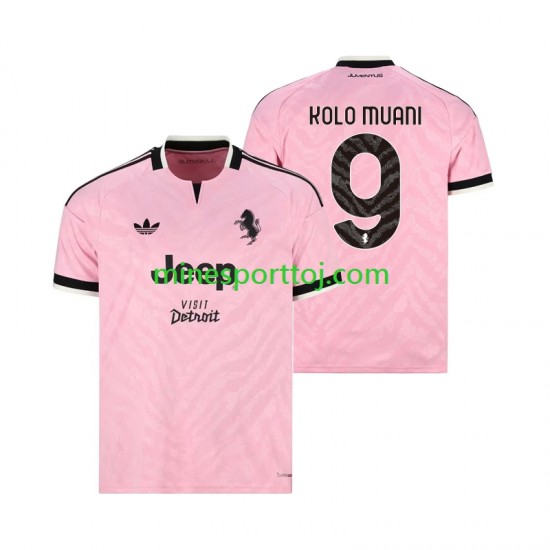 Juventus Randal Kolo Muani 9 Herre Udebane Fodboldtrøje 2026-2027 Lange Ærmer
