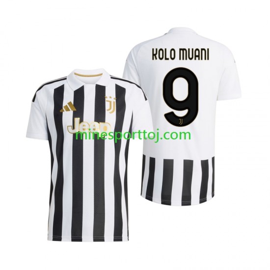 Juventus Randal Kolo Muani 9 Herre Hjemmebane Fodboldtrøje 2026-2027 Lange Ærmer