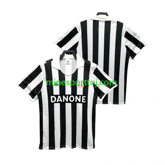 Juventus 1992 1994 Herre Retro Hjemmebane Fodboldtrøje Lange Ærmer