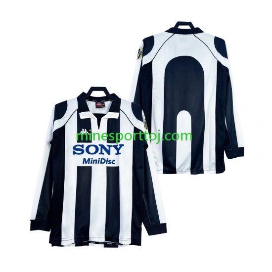 Juventus 1997 1998 Herre Retro Hjemmebane Fodboldtrøje med Korte Ærmer