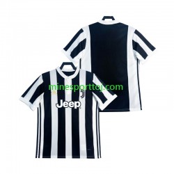 Juventus 2017 2018 Herre Retro Hjemmebane Fodboldtrøje Lange Ærmer