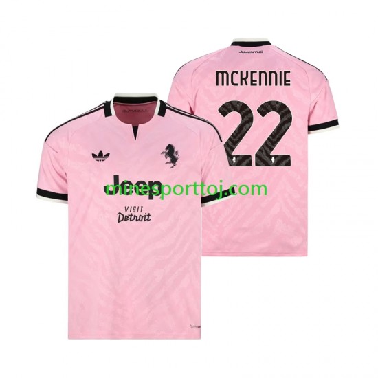 Juventus Weston McKennie 22 Herre Udebane Fodboldtrøje 2026-2027 Lange Ærmer