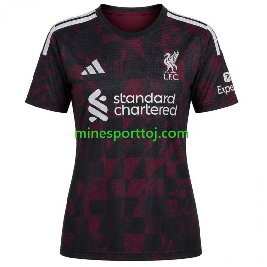 Liverpool Kvinder Tredje Fodboldtrøje 2026-2027 Lange Ærmer
