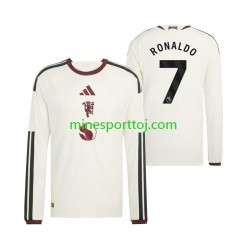 Manchester United Cristiano Ronaldo 7 Herre Tredje Fodboldtrøje 2026-2027 med Korte Ærmer