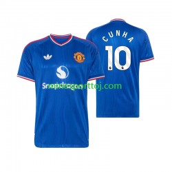 Manchester United Matheus Cunha 10 Herre Udebane Fodboldtrøje 2026-2027 Lange Ærmer