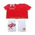Manchester United 1993 1994 Børne Retro Hjemmebane Fodboldtrøje Lange Ærmer