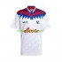Olympique Lyon 1995 1996 Herre Retro Hjemmebane Fodboldtrøje Lange Ærmer