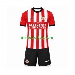 PSV Eindhoven Børne Hjemmebane Fodboldtrøje 2026-2027 Lange Ærmer