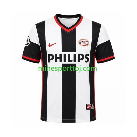PSV Eindhoven 1998 Herre Retro Udebane Fodboldtrøje Lange Ærmer