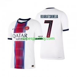 Paris Saint-Germain Khvicha Kvaratskhelia 7 Herre Udebane Fodboldtrøje 2026-2027 Lange Ærmer