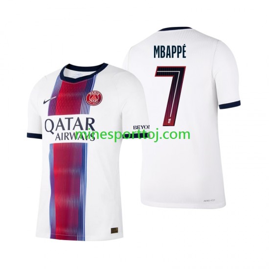 Paris Saint-Germain Kylian Mbappe 7 Herre Udebane Fodboldtrøje 2026-2027 Lange Ærmer