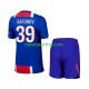 Paris Saint-Germain Matvey Safonov 39 Børne Hjemmebane Fodboldtrøje 2026-2027 Lange Ærmer
