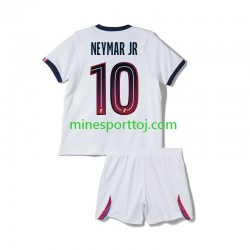 Paris Saint-Germain Neymar JR 10 Børne Udebane Fodboldtrøje 2026-2027 Lange Ærmer