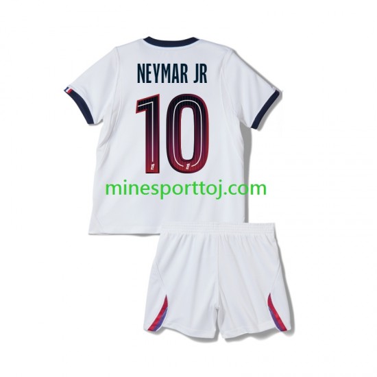 Paris Saint-Germain Neymar JR 10 Børne Udebane Fodboldtrøje 2026-2027 Lange Ærmer