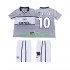 Paris Saint-Germain OKOCHA 10 2000 2001 Børne Retro Udebane Fodboldtrøje Lange Ærmer