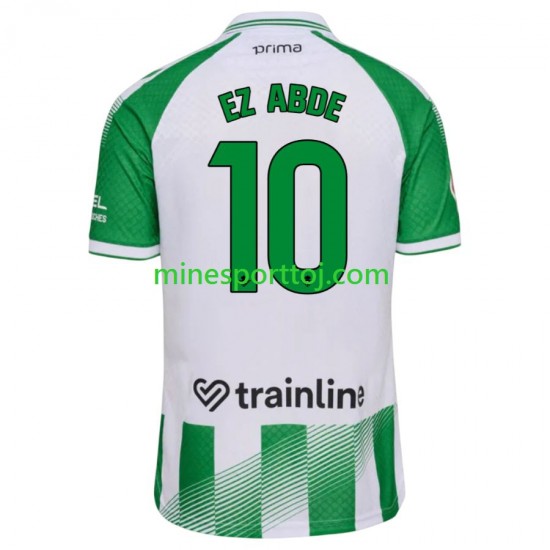 Real Betis Abde Ezzalzouli 10 Herre Hjemmebane Fodboldtrøje 2026-2027 Lange Ærmer