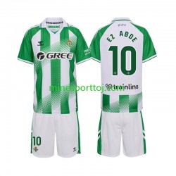 Real Betis Ez Abde 10 Børne Hjemmebane Fodboldtrøje 2026-2027 Lange Ærmer