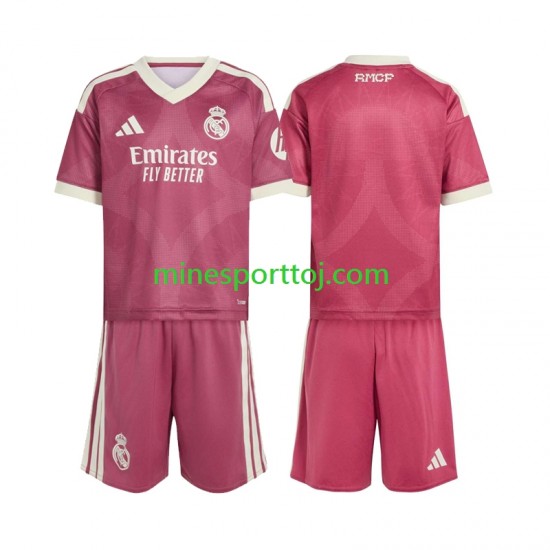 Real Madrid Børne Tredje Fodboldtrøje 2026-2027 Lange Ærmer