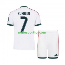 Real Madrid Cristiano Ronaldo 7 Børne Hjemmebane Fodboldtrøje 2026-2027 Lange Ærmer