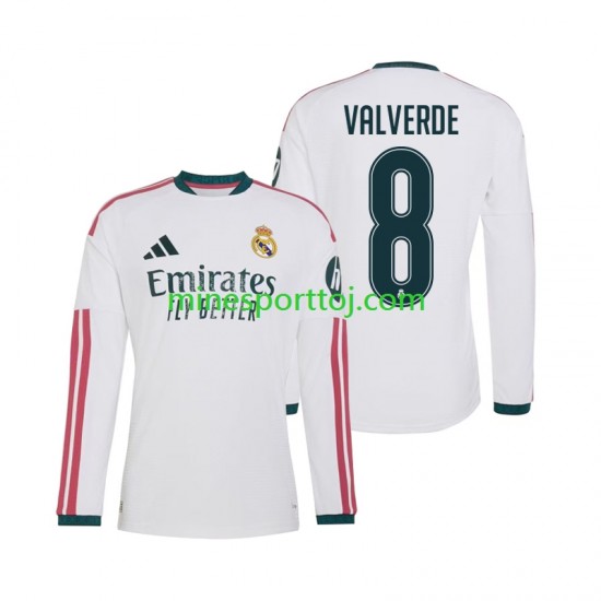 Real Madrid Federico Valverde 8 Herre Hjemmebane Fodboldtrøje 2026-2027 med Korte Ærmer