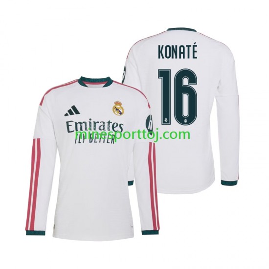 Real Madrid Ibrahima Konate 16 Herre Hjemmebane Fodboldtrøje 2026-2027 med Korte Ærmer