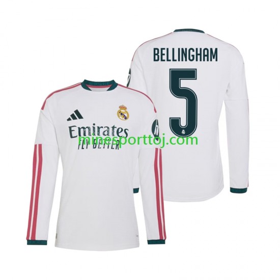 Real Madrid Jude Bellingham 5 Herre Hjemmebane Fodboldtrøje 2026-2027 med Korte Ærmer