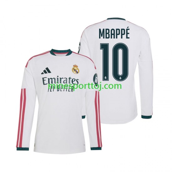 Real Madrid Kylian Mbappe 10 Herre Hjemmebane Fodboldtrøje 2026-2027 med Korte Ærmer