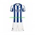 Real Sociedad Børne Hjemmebane Fodboldtrøje 2026-2027 Lange Ærmer