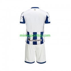 Real Sociedad Børne Hjemmebane Fodboldtrøje 2026-2027 Lange Ærmer