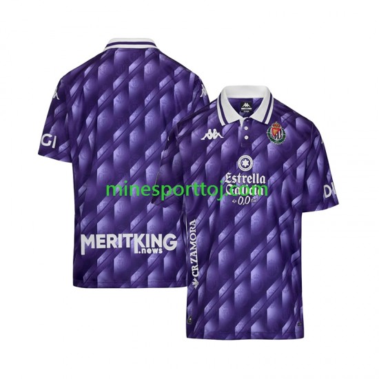 Real Valladolid Herre Retro Hjemmebane Fodboldtrøje 2025-2026 Lange Ærmer