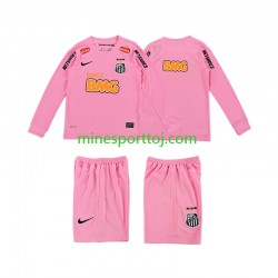 Santos 2012 2013 Børne Retro Fjerde Fodboldtrøje med Korte Ærmer