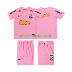 Santos 2012 2013 Børne Retro Fjerde Fodboldtrøje Lange Ærmer