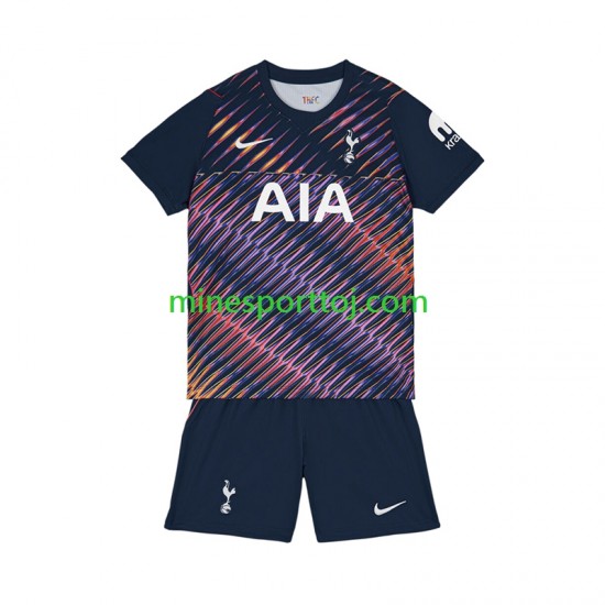 Tottenham Hotspur Børne Udebane Fodboldtrøje 2026-2027 Lange Ærmer
