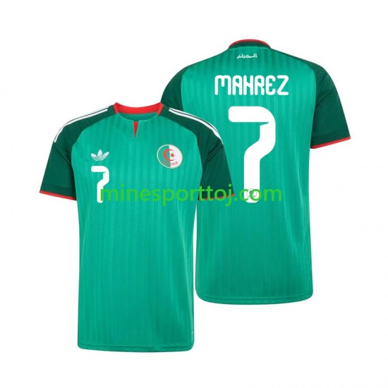 Algeriet Riyad Mahrez 7 2026 Herre Udebane Fodboldtrøje Lange Ærmer
