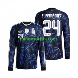 Argentina Enzo Fernandez 24 Herre Udebane Fodboldtrøje VM 2026 med Korte Ærmer