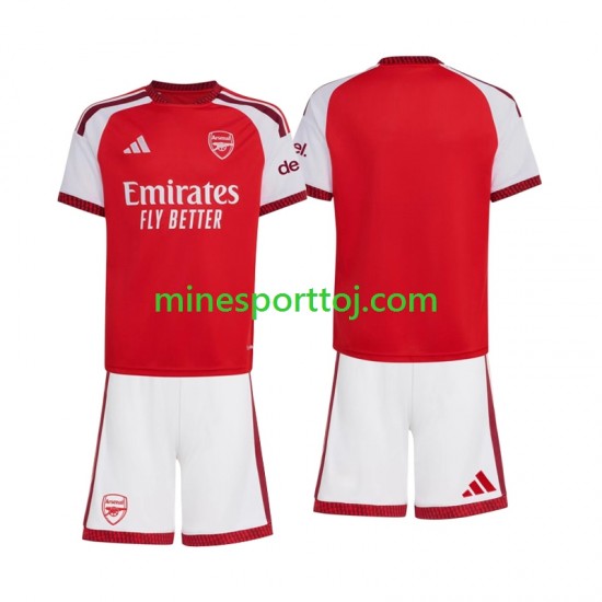 Arsenal Børne Hjemmebane Fodboldtrøje 2026-2027 Lange Ærmer
