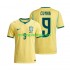 Brasilien Matheus Cunha 9 Herre Hjemmebane Fodboldtrøje VM 2026 Lange Ærmer