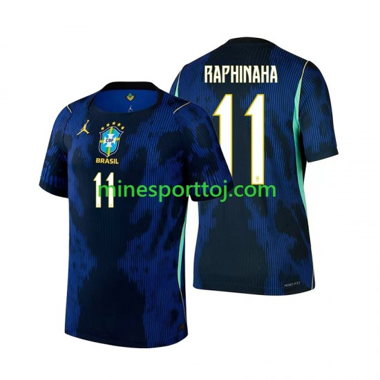 Brasilien Raphinha 11 Herre Udebane Fodboldtrøje VM 2026 Lange Ærmer