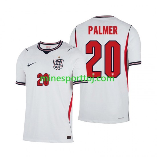England Cole Palmer 20 Herre Hjemmebane Fodboldtrøje VM 2026 Lange Ærmer