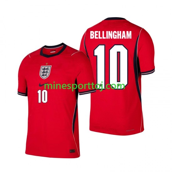 England Jude Bellingham 10 Herre Udebane Fodboldtrøje VM 2026 Lange Ærmer