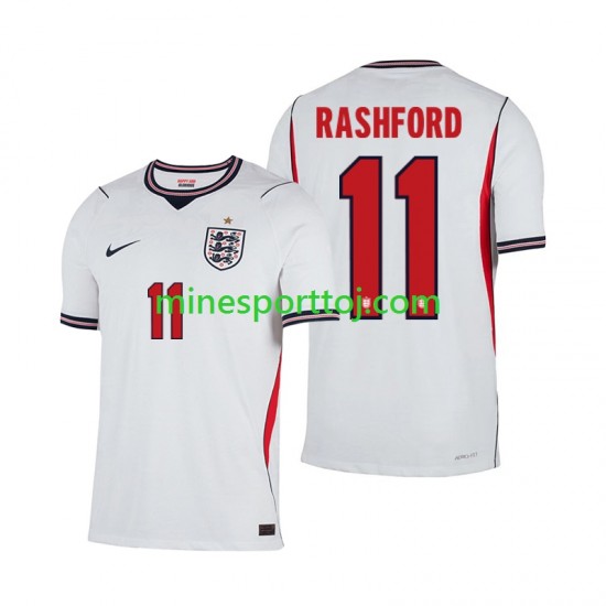 England Marcus Rashford 11 Herre Hjemmebane Fodboldtrøje VM 2026 Lange Ærmer