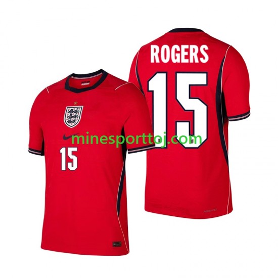 England Morgan Rogers 15 Herre Udebane Fodboldtrøje VM 2026 Lange Ærmer
