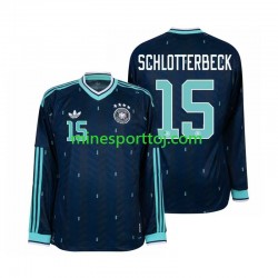 Tyskland Nico Schlotterbeck 15 Herre Udebane Fodboldtrøje VM 2026 med Korte Ærmer