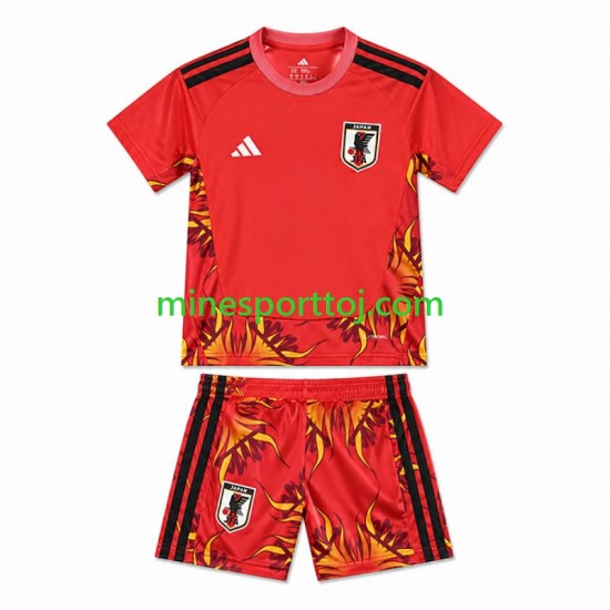 Japan Målmand Børne Hjemmebane Fodboldtrøje VM 2026 Lange Ærmer
