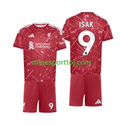 Liverpool Alexander Isak 9 Børne Hjemmebane Fodboldtrøje 2026-2027 Lange Ærmer