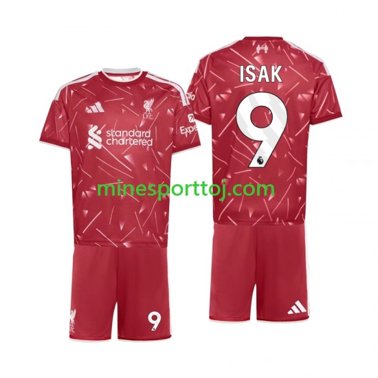 Liverpool Alexander Isak 9 Børne Hjemmebane Fodboldtrøje 2026-2027 Lange Ærmer