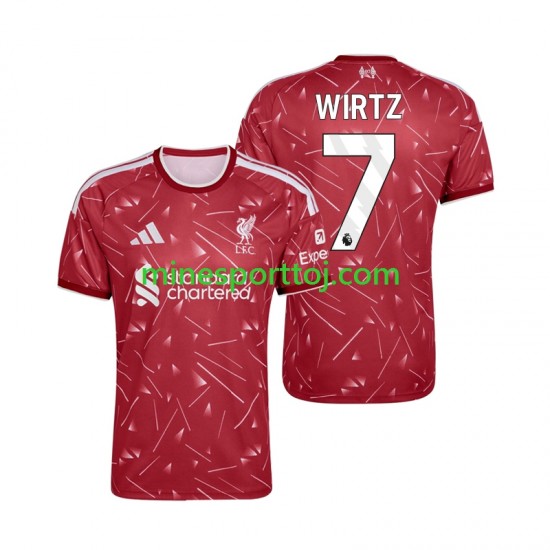 Liverpool Florian Wirtz 7 Herre Hjemmebane Fodboldtrøje 2026-2027 Lange Ærmer