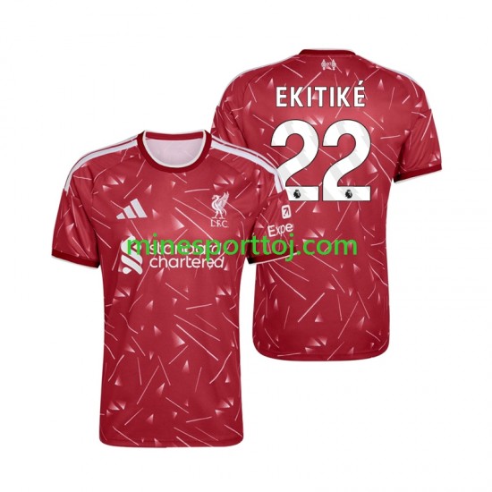 Liverpool Hugo Ekitike 22 Herre Hjemmebane Fodboldtrøje 2026-2027 Lange Ærmer