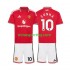 Manchester United Matheus Cunha 10 Børne Hjemmebane Fodboldtrøje 2026-2027 Lange Ærmer