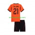 Holland Frenkie de Jong 21 Børne Hjemmebane Fodboldtrøje VM 2026 Lange Ærmer